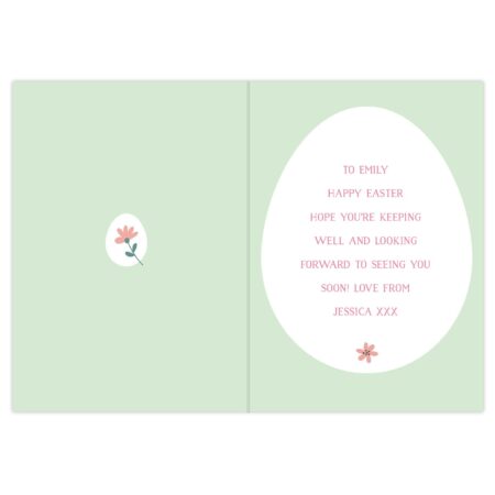 Personalised Easter Springtime Card: 3 - Greeting Cards By Gift Moments