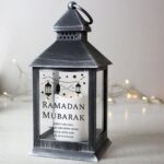 Personalised Eid and Ramadan Black Lantern: 1 - LED Lighting By Gift Moments