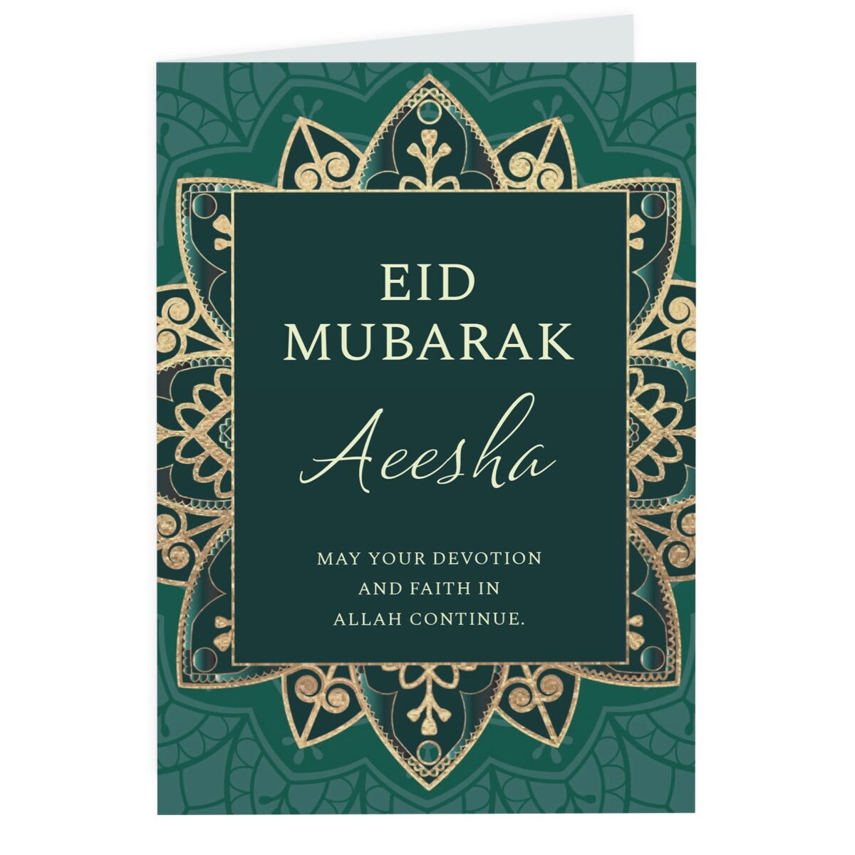 Personalised Eid and Ramadan Card: 4 - Greeting Cards By Gift Moments