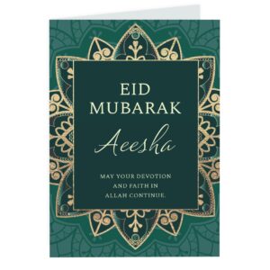 Personalised Eid and Ramadan Card: 4 - Greeting Cards By Gift Moments