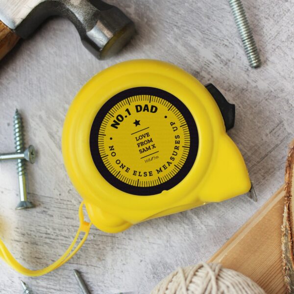 Personalised No One Else Measures Up Tape Measure: 1 - Tools & Storage By Gift Moments