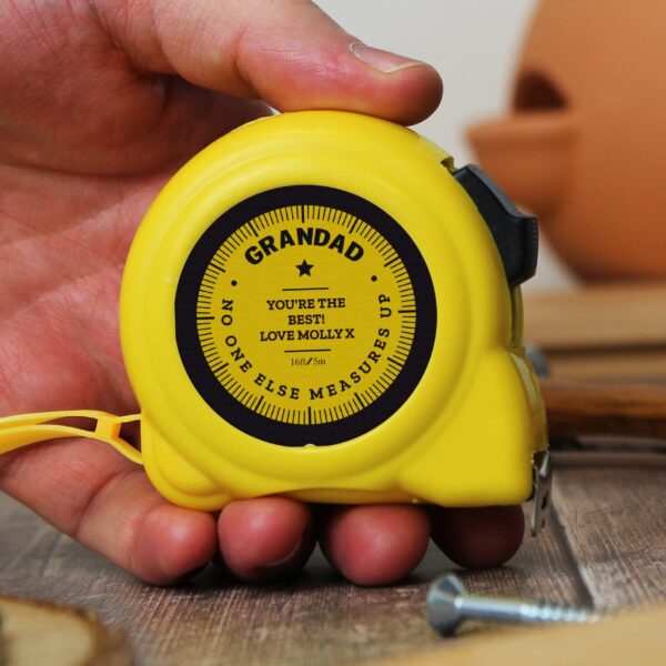 Personalised No One Else Measures Up Tape Measure: 2 - Tools & Storage By Gift Moments