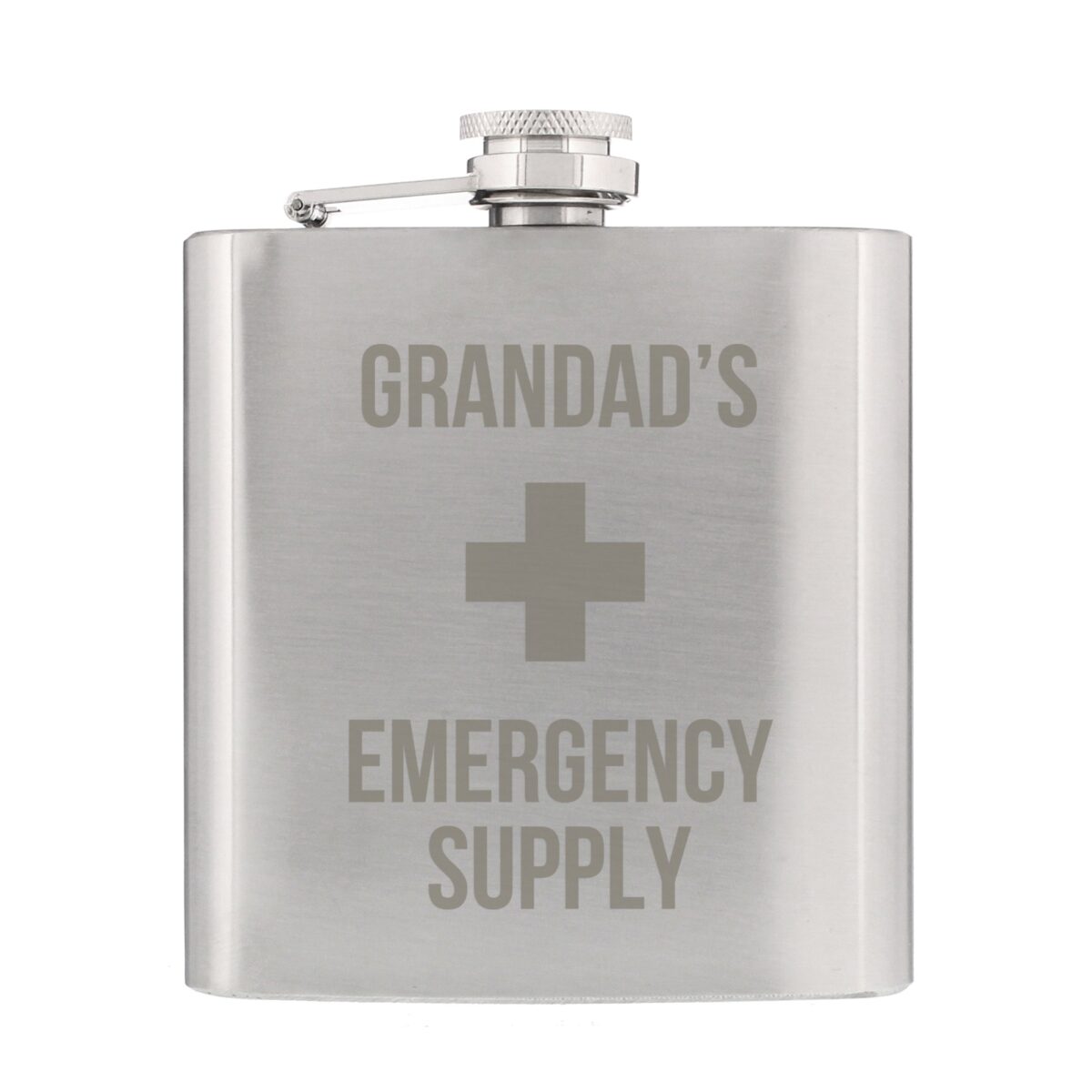 Personalised Emergency Supply Hip Flask: 5 - Hip Flasks By Gift Moments