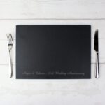 Personalised Engraved Slate Placemat: 1 - Placemats By Gift Moments
