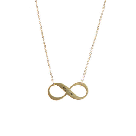 Personalised Eternal Love Infinity Pendant Necklaces: 5 - Necklaces By Gift Moments