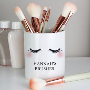 Personalised Eyelashes Ceramic Storage Pot: 1 - Storage By Gift Moments