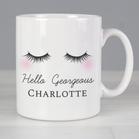Personalised Eyelashes Mug: 3 - Mugs By Gift Moments
