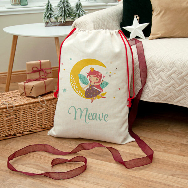 Personalised Fairy Christmas Sack: 1 - Christmas Sacks By Gift Moments