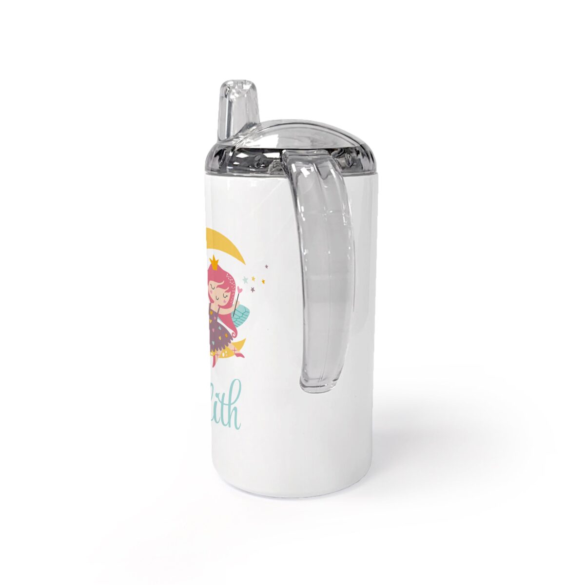 Personalised fairy kids sippy cup
