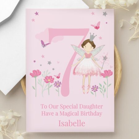 Personalised Fairy Princess Birthday Card: 2 - Greeting Cards By Gift Moments