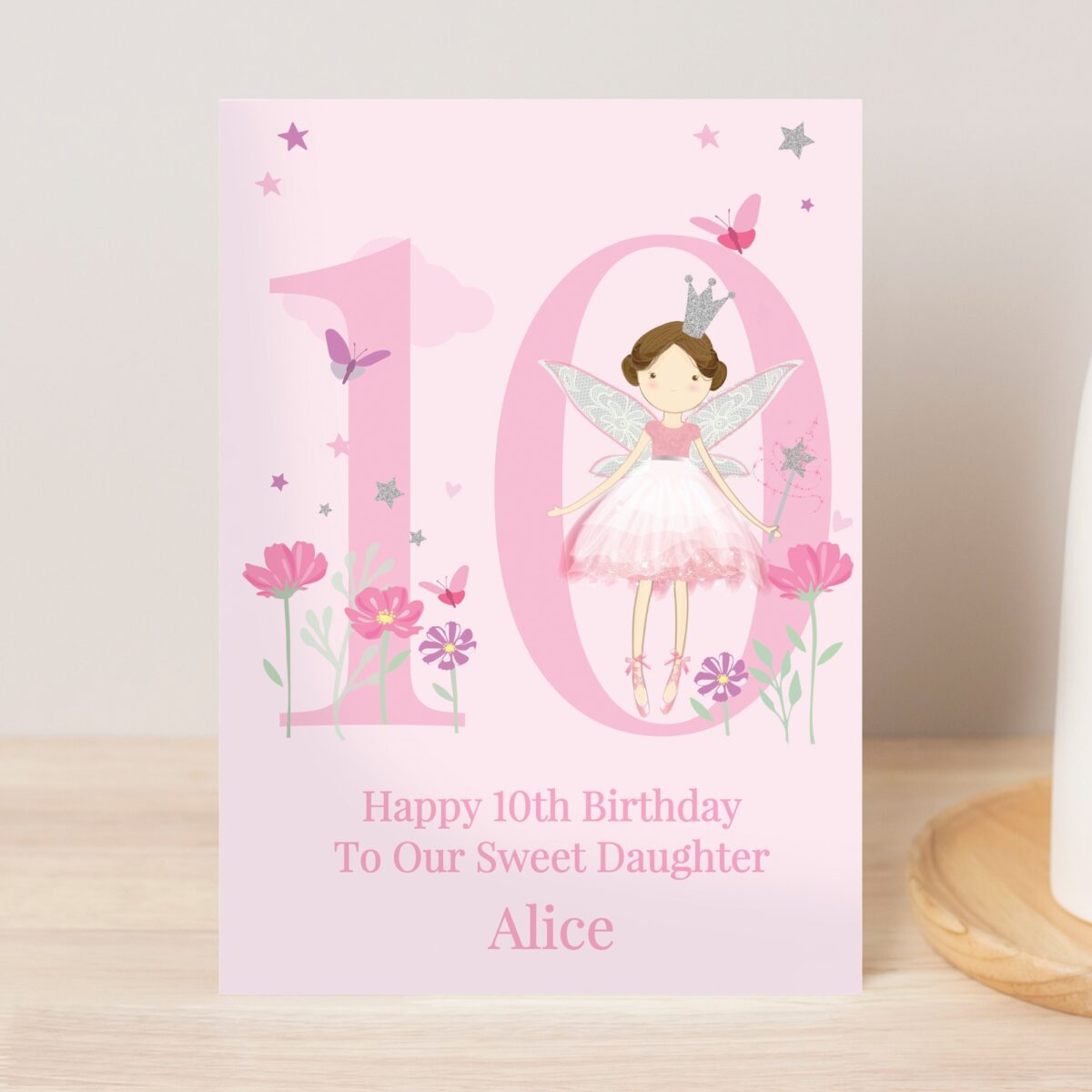 Personalised Fairy Princess Birthday Card: 6 - Greeting Cards By Gift Moments