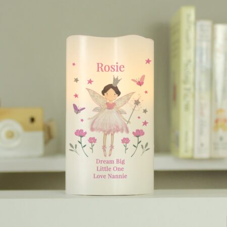 Personalised Fairy Princess Night Light LED Candle: 4 - LED Lighting By Gift Moments