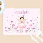Personalised Fairy Princess Placemat: 1 - Placemats By Gift Moments