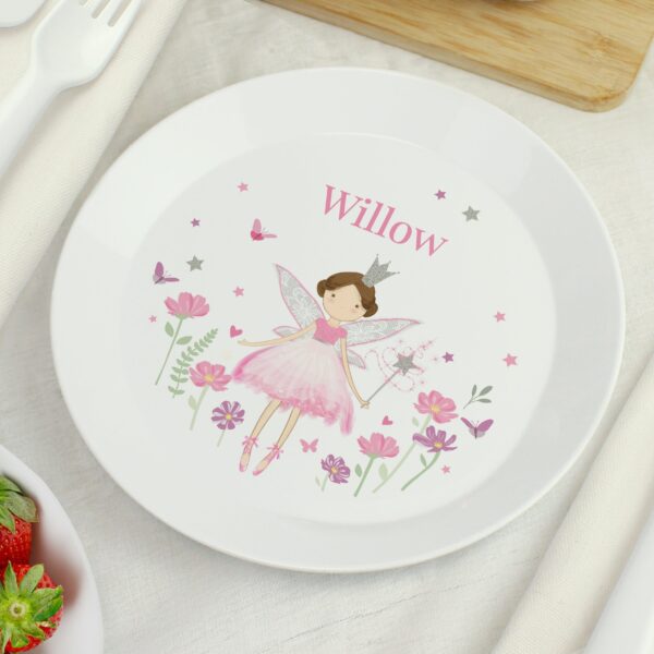 Personalised Fairy Princess Plate: 2 - Plates By Gift Moments