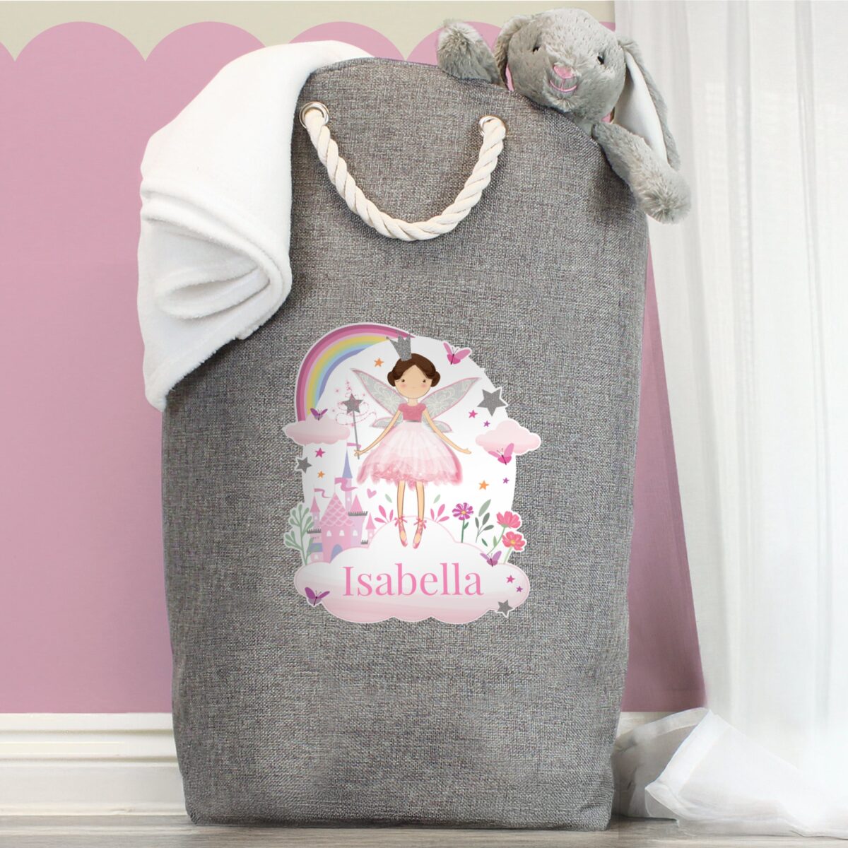Personalised Fairy Princess Storage Bag: 1 - Storage By Gift Moments