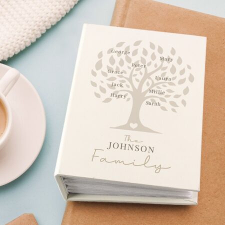 Personalised Family Tree 6x4 Photo Album with Sleeves: 1 - Photo Albums By Gift Moments