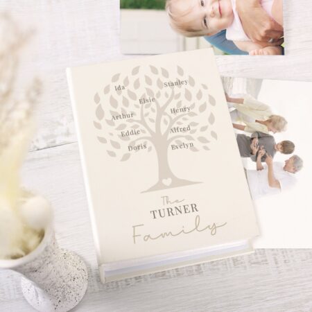 Personalised Family Tree 6x4 Photo Album with Sleeves: 3 - Photo Albums By Gift Moments
