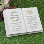 Personalised Family Tree Memorial Resin Book: 1 - Memorials By Gift Moments