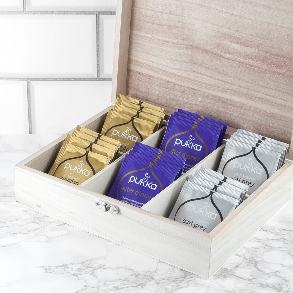 Personalised Festive Woodland Christmas Tea Box Selection: 2 - Tea Boxes By Gift Moments