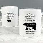 Personalised My Fingers May Be Small Bears Mug: 1 - Mugs By Gift Moments