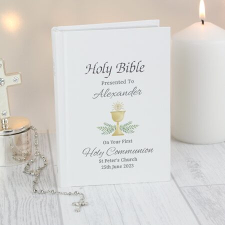 Personalised First Holy Communion Holy Bible: 1 - Books By Gift Moments