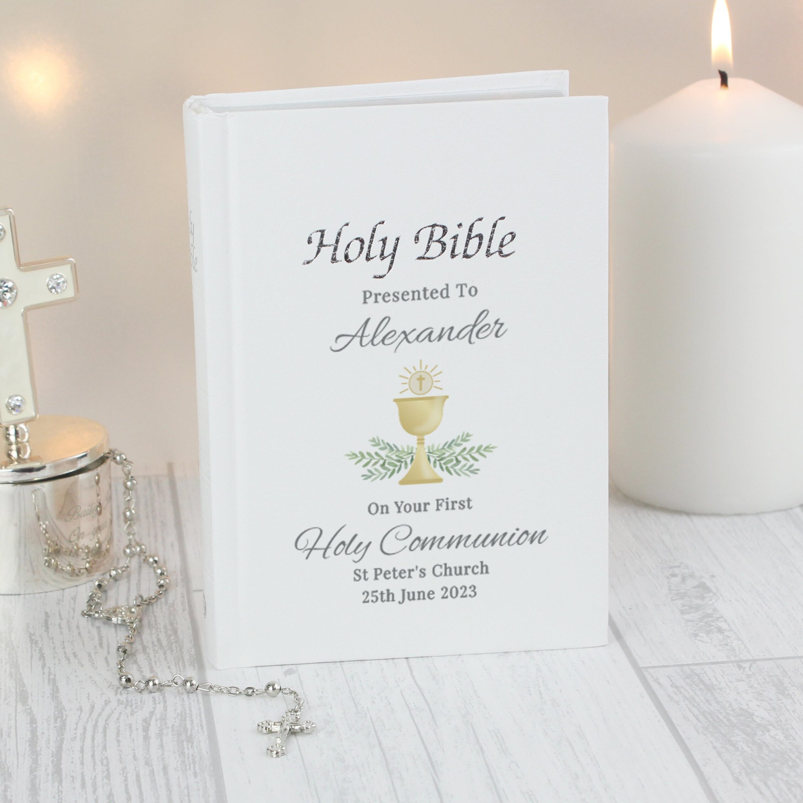 Personalised First Holy Communion Holy Bible: 1 - Books By Gift Moments