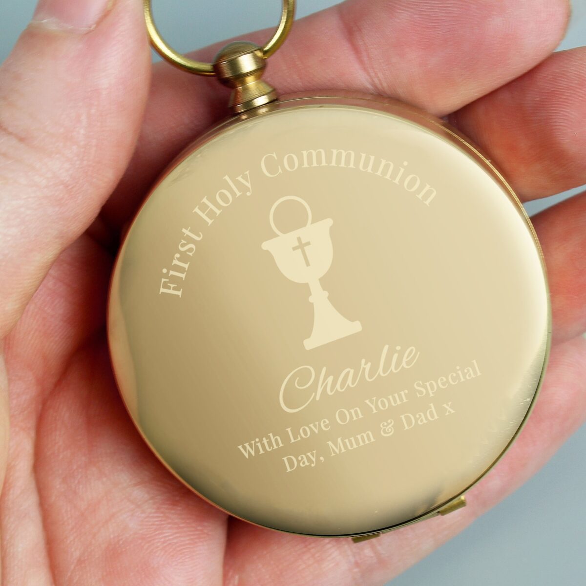 Personalised first holy communion compass