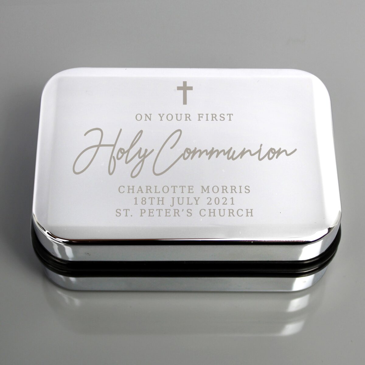 Personalised First Holy Communion Necklace Box: 3 - Necklaces By Gift Moments