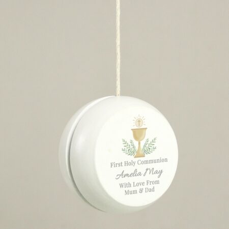 Personalised First Holy Communion Wooden Yoyo: 3 - Toys By Gift Moments