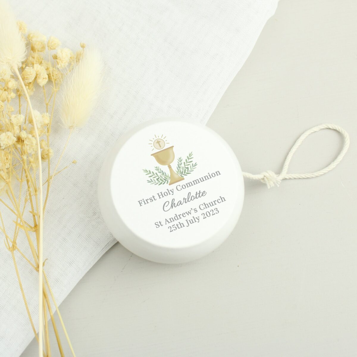 Personalised First Holy Communion Wooden Yoyo: 2 - Toys By Gift Moments