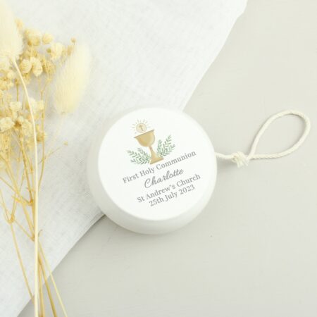 Personalised First Holy Communion Wooden Yoyo: 2 - Toys By Gift Moments