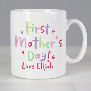 Personalised First Mother’s Day Mug: 1 - Mugs By Gift Moments