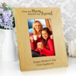 Personalised ’First My Mum Forever My Friend’ 6x4 Photo Frame: 1 - Photo Frames By Gift Moments