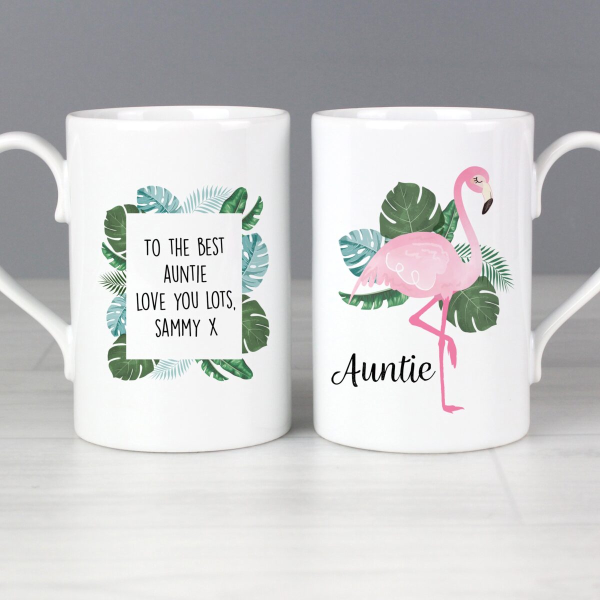 Personalised Flamingo Mug: 5 - Mugs By Gift Moments