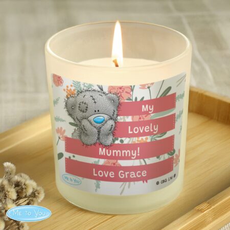 Personalised Me To You Floral Scented Jar Candle: 4 - Candles