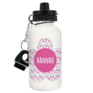 Personalised Flower Drinks Bottle: 5 - Kids Bottles By Gift Moments