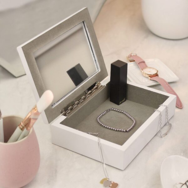 Personalised Flowers Wooden Jewellery Box: 2 - Jewellery Boxes By Gift Moments