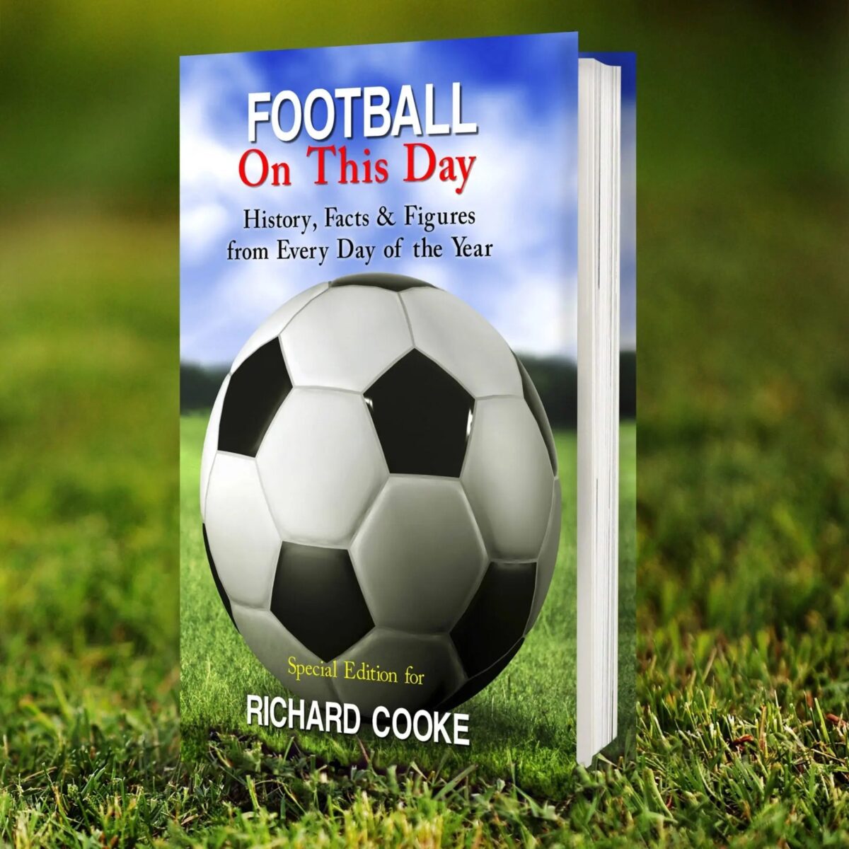 Personalised football day book