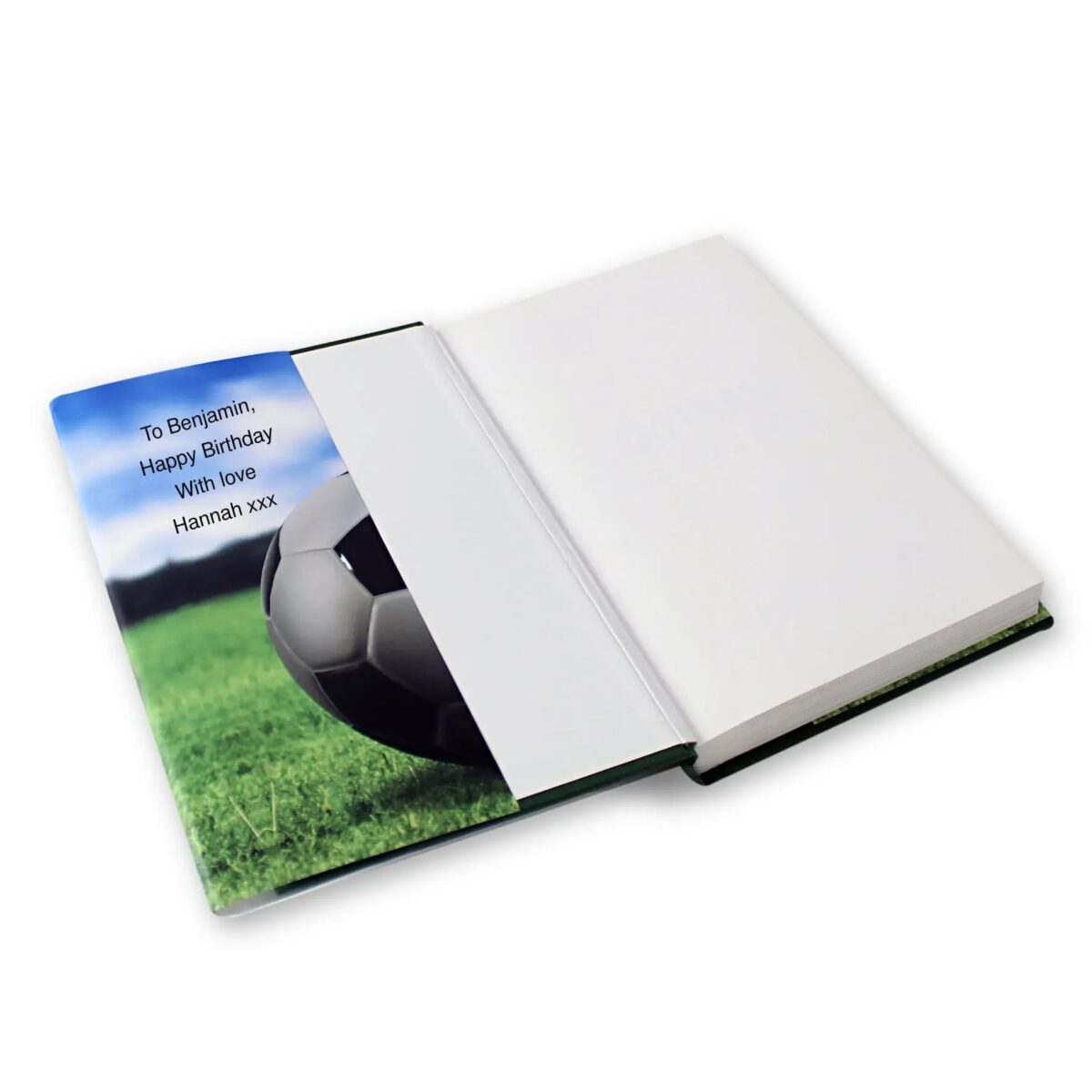Personalised football day book