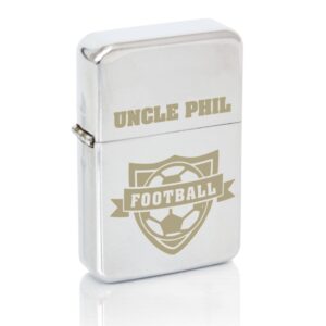 Personalised Football Lighter: 7 - Smoking Accessories By Gift Moments