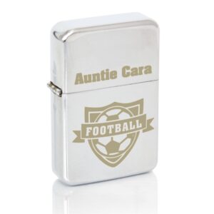 Personalised Football Lighter: 2 - Smoking Accessories By Gift Moments