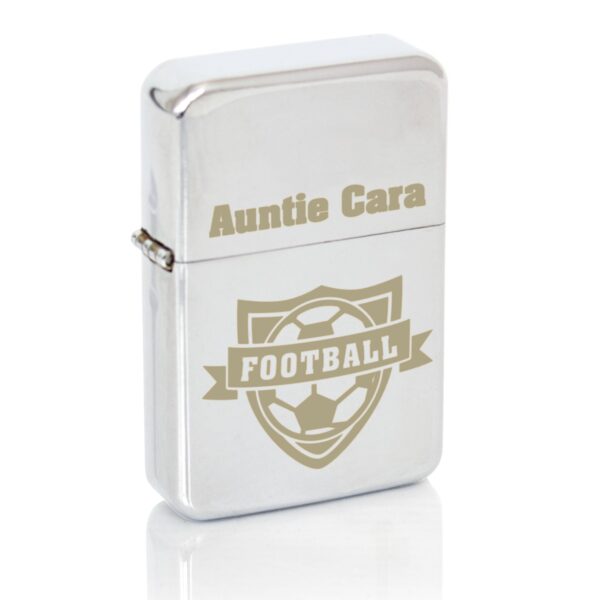 Personalised Football Lighter: 2 - Smoking Accessories By Gift Moments
