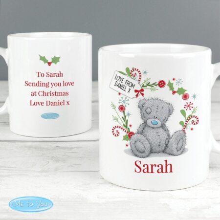 Personalised for nan grandma mum christmas mug