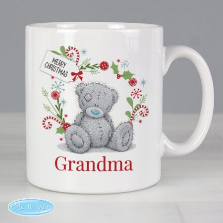 Personalised for nan grandma mum christmas mug