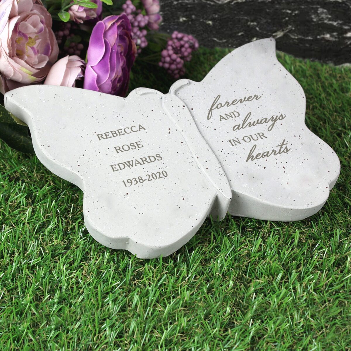 Personalised Forever and Always Memorial Butterfly: 2 - Memorials By Gift Moments