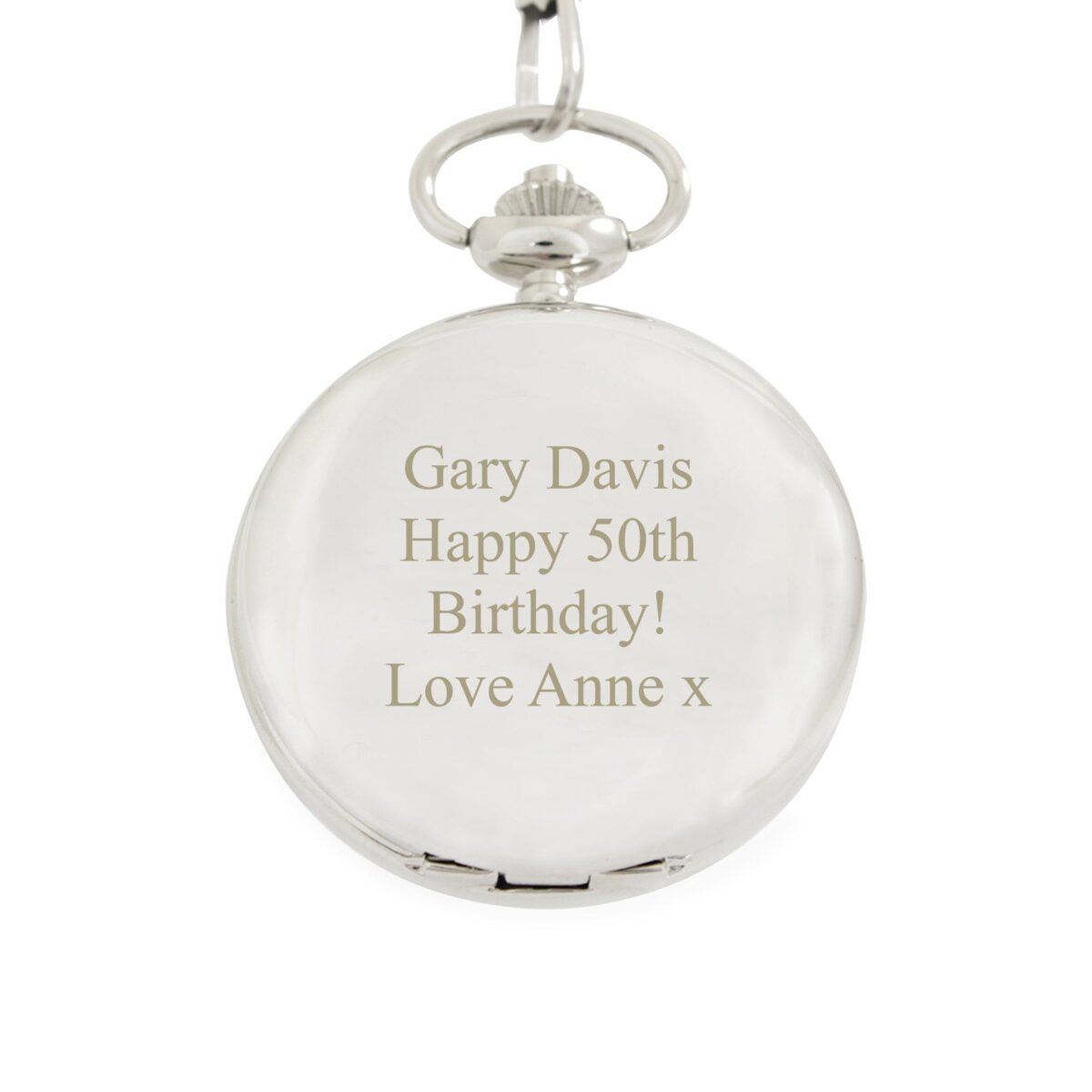 Personalised Formal Pocket Fob Watch: 5 - Watches By Gift Moments