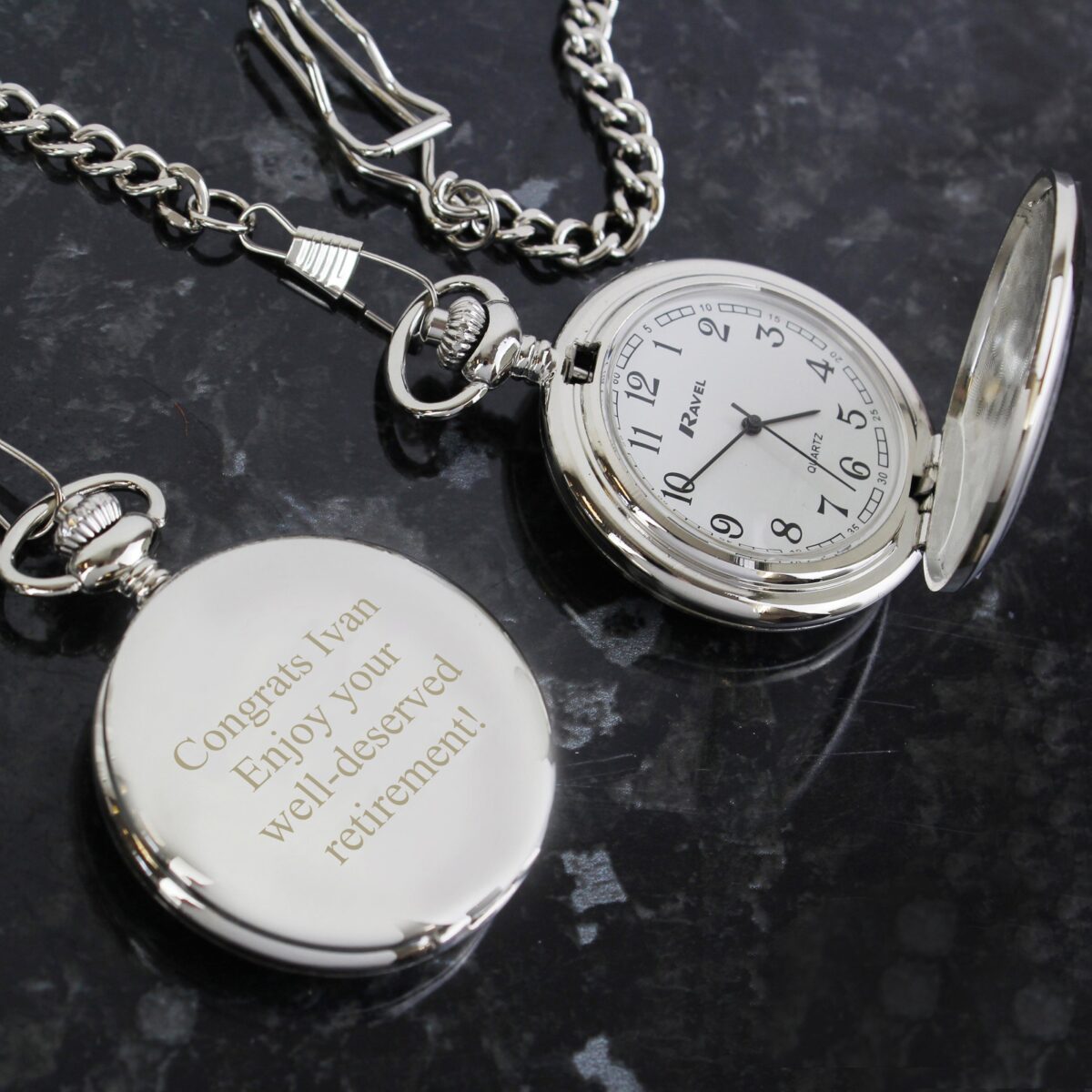 Personalised Formal Pocket Fob Watch: 2 - Watches By Gift Moments