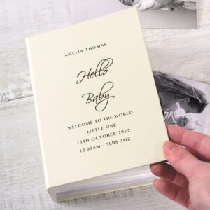 Personalised Free Text 6x4 Photo Album with Sleeves: 4 - Photo Albums By Gift Moments