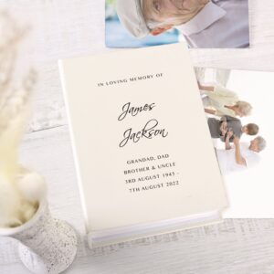 Personalised Free Text 6x4 Photo Album with Sleeves: 2 - Photo Albums By Gift Moments