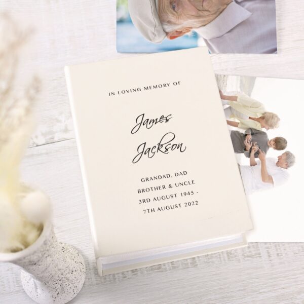 Personalised Free Text 6x4 Photo Album with Sleeves: 2 - Photo Albums By Gift Moments